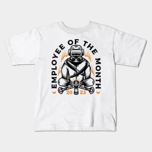 Employee of the Month V2 Kids T-Shirt